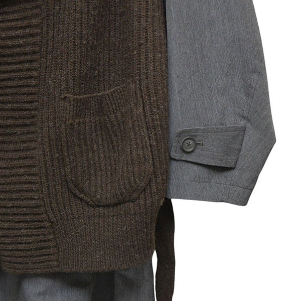 KOLOR(カラー) 2020AW WE サージ ドッキングロングコート 20WCM-C04104