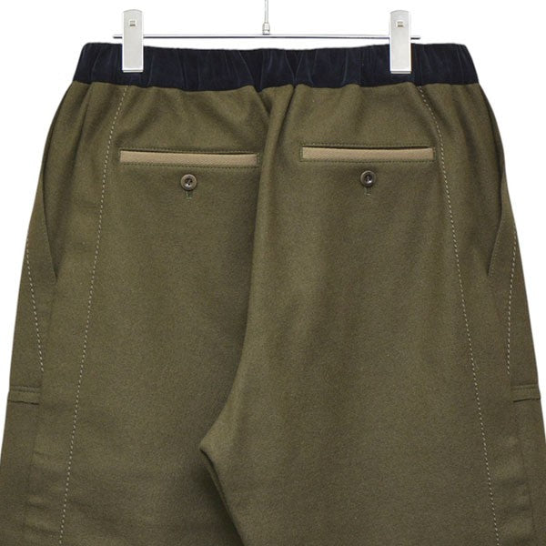 sacai(サカイ) 2019AW WOOL MELTON PANTS ウールメルトンパンツ 19