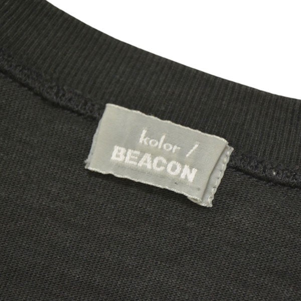 kolor／BEACON ラグランスリーブカーブ切替Tシャツ 異素材切替Tシャツ 古着・中古-6枚目のアイテム画像