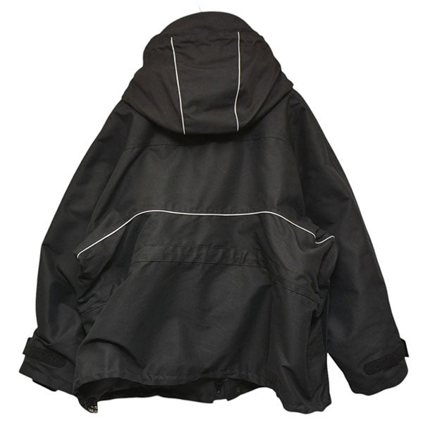 BALENCIAGA 2016AW ナイロンフーデッドジャケット オーバーサイズブルゾン 517990 TYD32 古着・中古-2枚目のアイテム画像