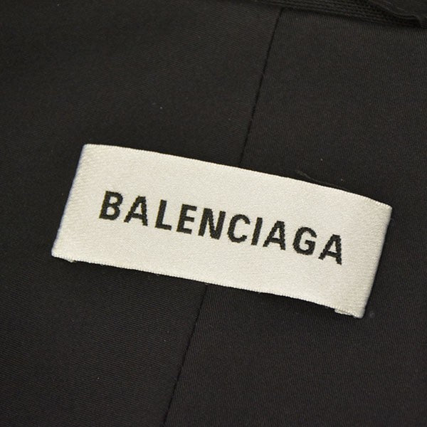 BALENCIAGA 2016AW ナイロンフーデッドジャケット オーバーサイズブルゾン 517990 TYD32 古着・中古-8枚目のアイテム画像