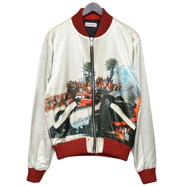 【新品未使用】Palm Angels グリッター トラックジャケットXL Palm Angels グリッター トラックジャケット | グリーン