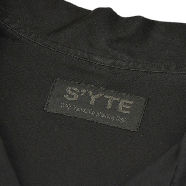 s’yte YOHJI YAMAMOTO オープンカラーロングシャツ UV-B57-080 古着・中古-5枚目のアイテム画像