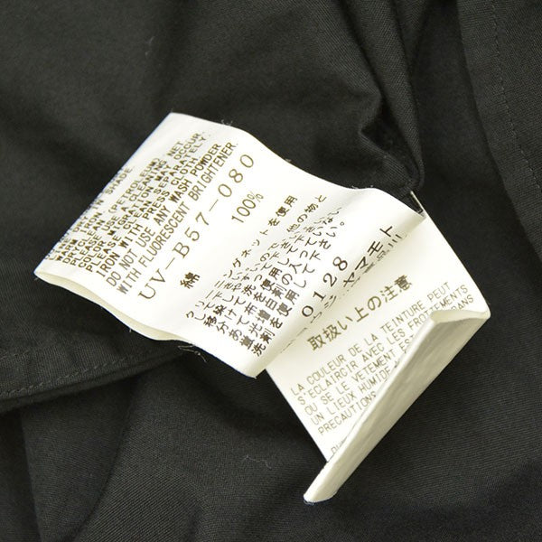 s’yte YOHJI YAMAMOTO オープンカラーロングシャツ UV-B57-080 古着・中古-6枚目のアイテム画像