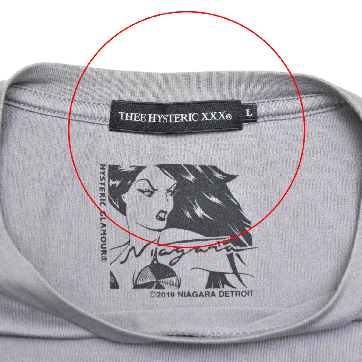 Thee Hysteric XXX NIAGARA I DIED A THOUSAND TIMES pt Tシャツ 06191CT02 古着・中古-7枚目のアイテム画像