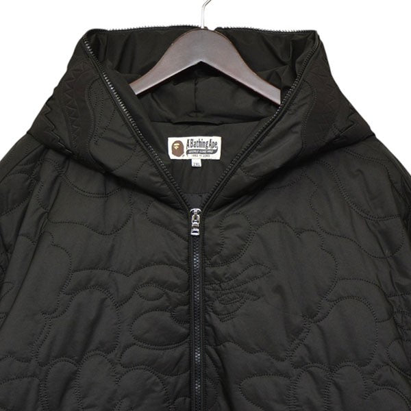 A BATHING APE 2025SS LINE CAMO QUILTED NYLON SHARK FULL ZIP JACKET キルティングカモフラシャークジャケット 1K80-141-309 古着・中古-4枚目のアイテム画像