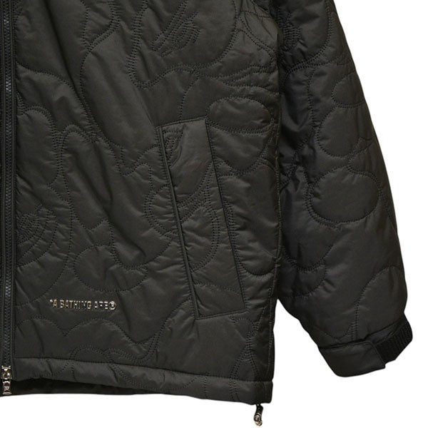 A BATHING APE 2025SS LINE CAMO QUILTED NYLON SHARK FULL ZIP JACKET キルティングカモフラシャークジャケット 1K80-141-309 古着・中古-5枚目のアイテム画像