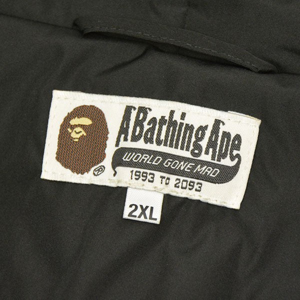 A BATHING APE 2025SS LINE CAMO QUILTED NYLON SHARK FULL ZIP JACKET キルティングカモフラシャークジャケット 1K80-141-309 古着・中古-6枚目のアイテム画像