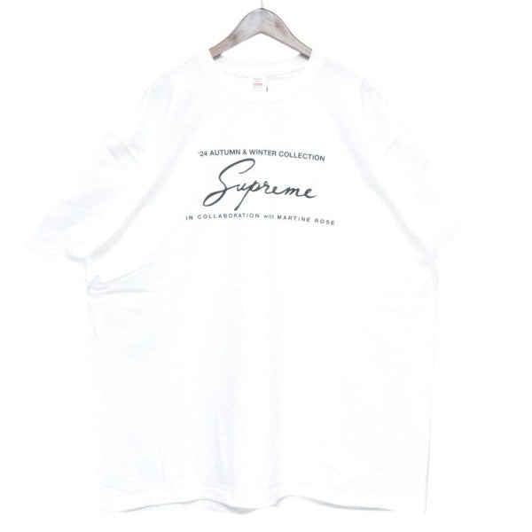 Supreme×Martine rose 2024AW TEEE プリントTシャツ 古着・中古-1枚目のアイテム画像