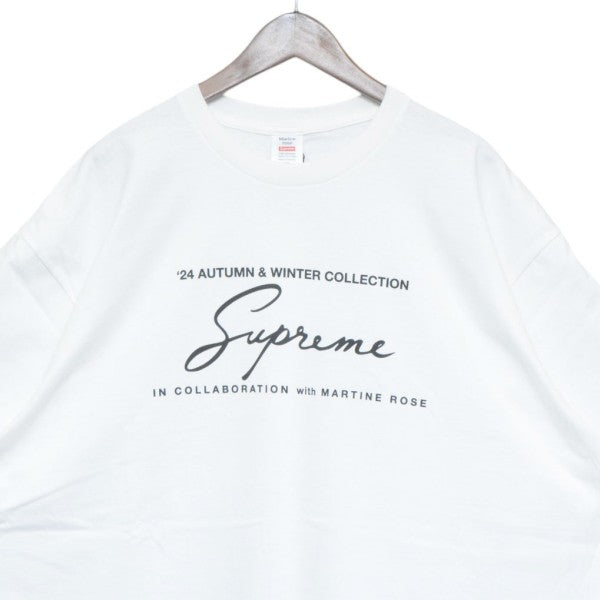 Supreme×Martine rose 2024AW TEEE プリントTシャツ 古着・中古-3枚目のアイテム画像