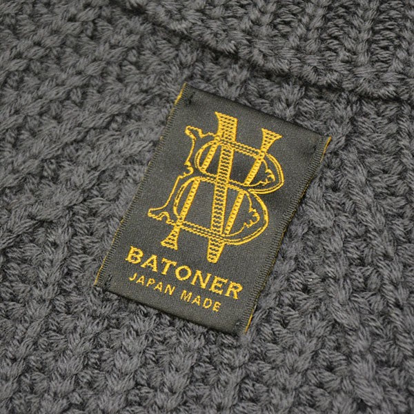 BATONER 2021AW SINATURE DRIVERS KNIT ドライバーズニット ニットジャケット セーター BN-21FM-025 古着・中古-5枚目のアイテム画像