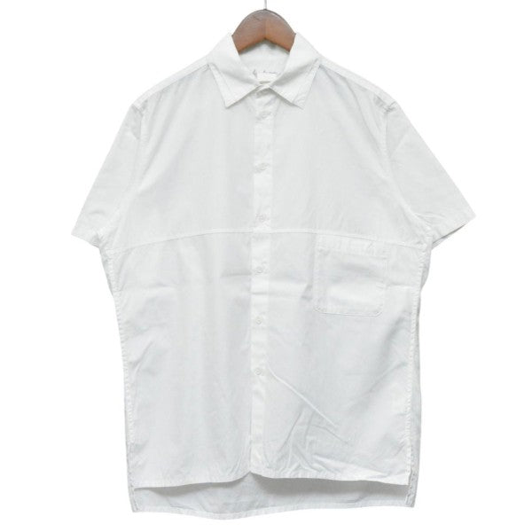 Yohji Yamamoto pour homme レイヤードカラーハーフスリーブシャツ 半袖ブラウス 古着・中古-1枚目のアイテム画像