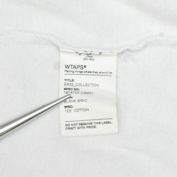 WTAPS BLANK S S TEE ブランクショートスリーブＴシャツ 古着・中古-7枚目のアイテム画像
