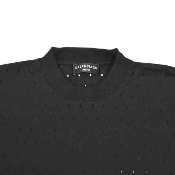 BALENCIAGA 2022AW メッシュオーバーサイズＴシャツ 694576 TMVD4 古着・中古-3枚目のアイテム画像