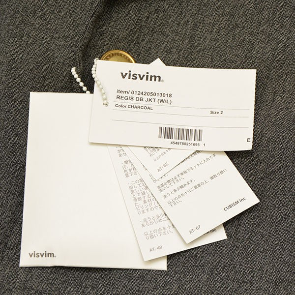 VISVIM 2024AW REGIS DB JKT ウールリネンダブルジャケット 0124205013018 古着・中古-7枚目のアイテム画像