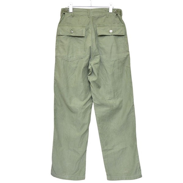vintage 60年代 USARMY ベイカーパンツ　OD ミリタリーパンツ 古着 60s 米軍 US ARMY 「初期」 ダメージ リペア 8.5oz