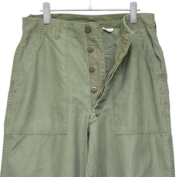 60s US ARMY ミリタリーパンツ ベイカーパンツ vintage 60s ビンテージ US ARMY コットン ベイカー パンツ XS DEAD
