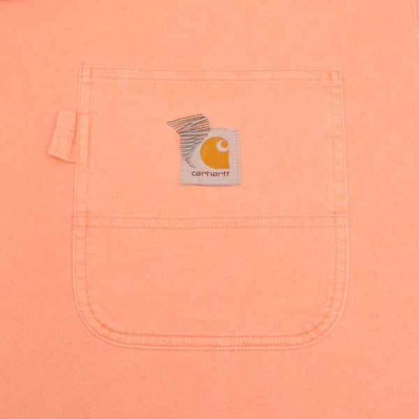 CarHartt×INVINCIBLE 2024AW S S PIGMENT DYED T-SHIRT ピグメントダイオーバーサイズＴシャツ A242063 古着・中古-4枚目のアイテム画像
