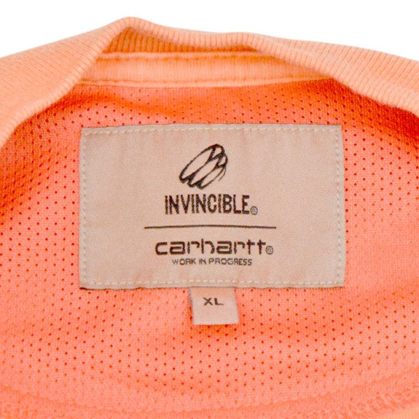 CarHartt×INVINCIBLE 2024AW S S PIGMENT DYED T-SHIRT ピグメントダイオーバーサイズＴシャツ A242063 古着・中古-6枚目のアイテム画像