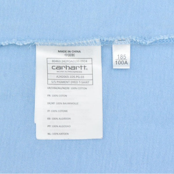 CarHartt×INVINCIBLE 2024AW S S PIGMENT DYED T-SHIRT ピグメントダイオーバーサイズＴシャツ A242063 古着・中古-7枚目のアイテム画像