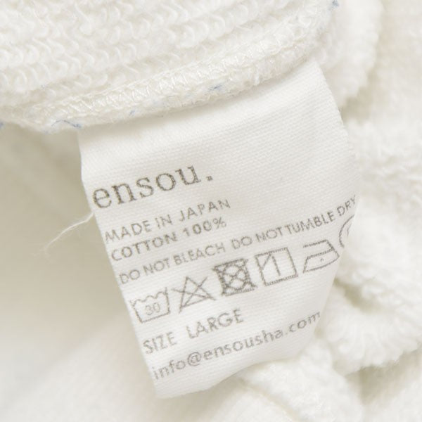 ensou．(エンソウ) 2022SS Bone Sweatshirt ボーンクルーネック