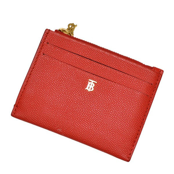 BURBERRY(バーバリー) TBロゴカードケース 財布 レッド｜【公式