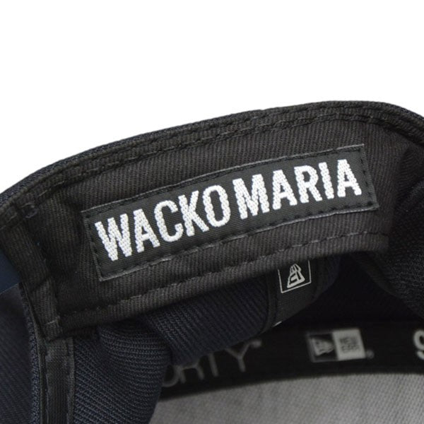 WACKO MARIA×New Era 2024AW 9FORTY 刺繍キャップ 24FW-WMA-CP02 24FW