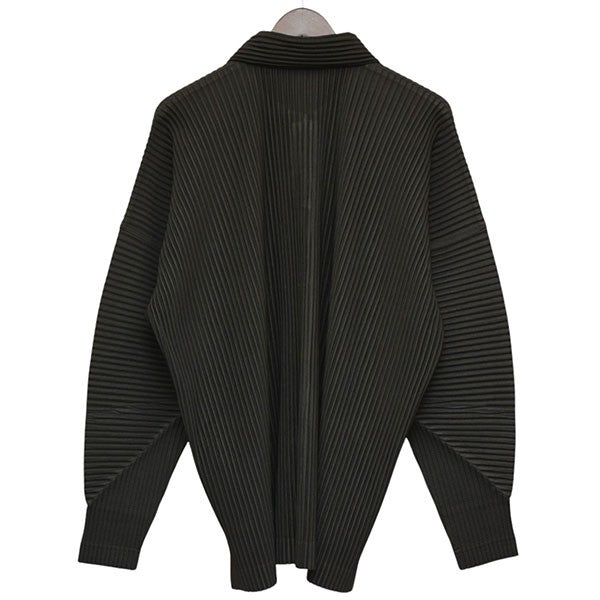 HOMME PLISSE ISSEY MIYAKE 2025AW プリーツ長袖ポロシャツ HP53JM082 古着・中古-2枚目のアイテム画像