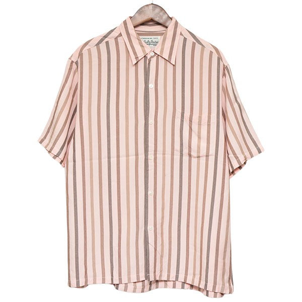 WACKO MARIA(ワコマリア) 2024SS STRIPED REGULAR COLLAR SHIRT