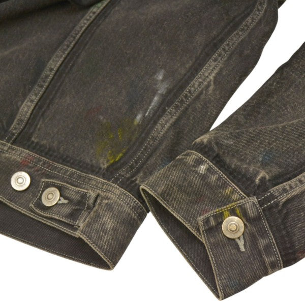 2022AW　Paint Denim Jacket　ペンキ加工デニムジャケット　Gジャン　ジージャン　S50AM0577 S30842
