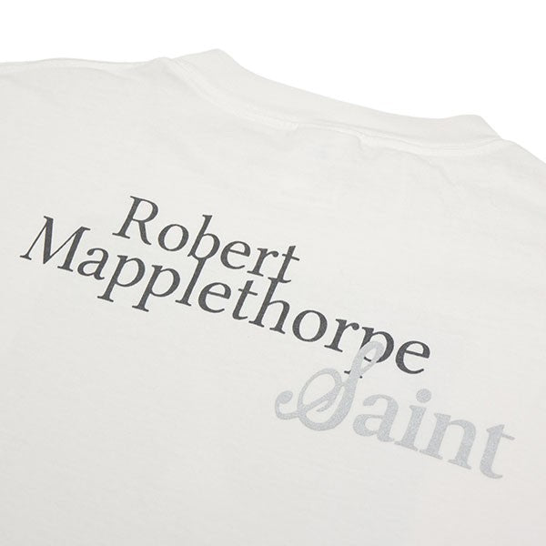 SAINT MICHAEL×Robert Mapplethorpe 2025SS MT SS TEE CALLA LILY USED加工プリントTシャツ SM-HR8-0000-C17 古着・中古-4枚目のアイテム画像