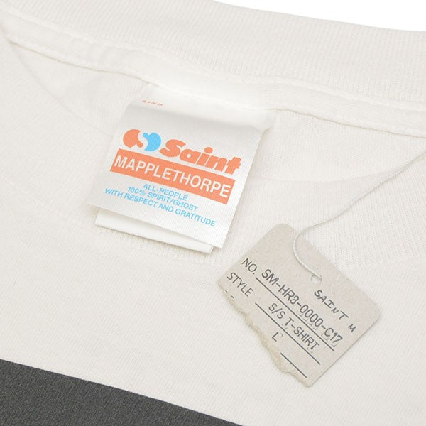 SAINT MICHAEL×Robert Mapplethorpe 2025SS MT SS TEE CALLA LILY USED加工プリントTシャツ SM-HR8-0000-C17 古着・中古-6枚目のアイテム画像
