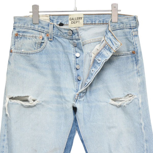 GALLERY DEPT(ギャラリー デプト) 再構築フレアデニムパンツ リメイク