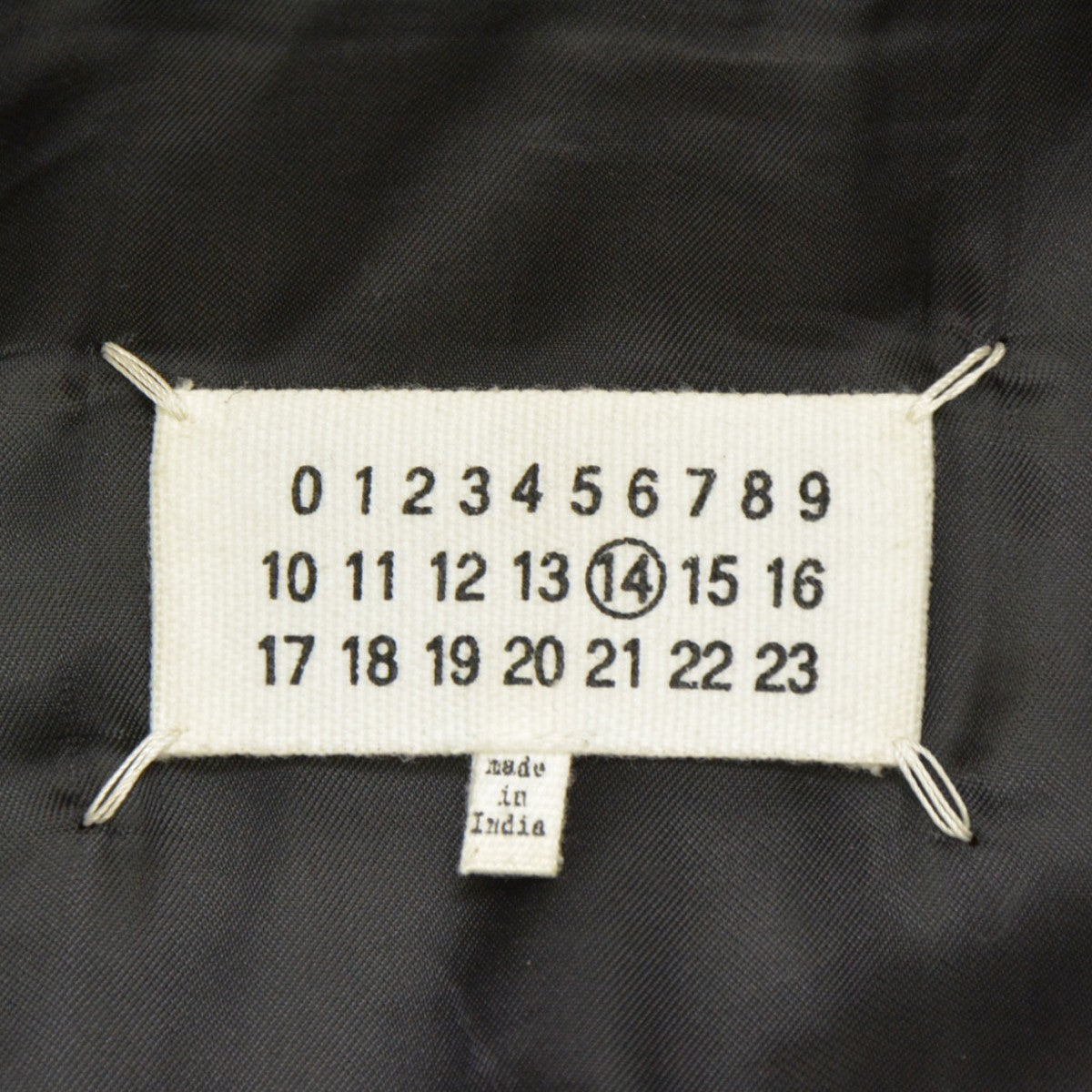 Maison Margiela(メゾンマルジェラ) 2017SS 八の字ジップライダース