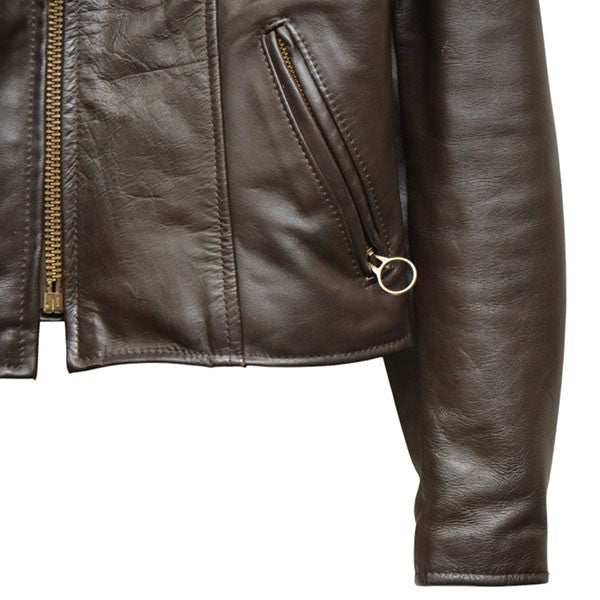 BROOKS(ブルックス) 1980年代 シングルライダースジャケット レザー