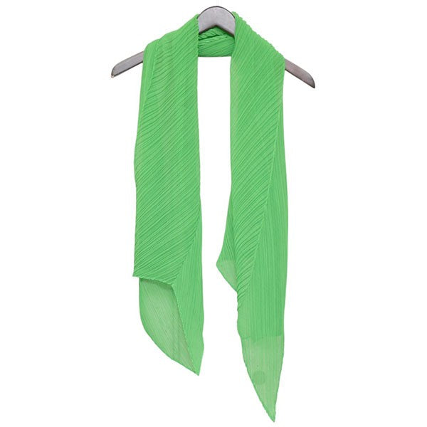PLEATS PLEASE(プリーツプリーズ) ストール(ショール) - グリーン