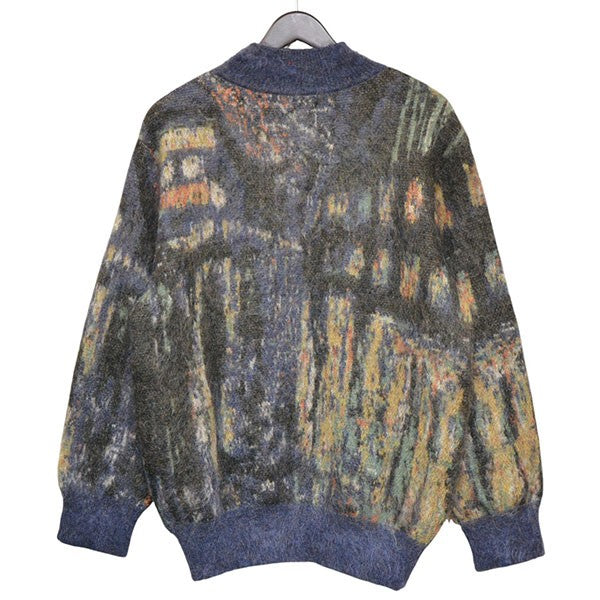 2023AW　Rainy Night in Potsdamer Platz　総柄タートルネックニット　セーター　KGAW23-K09