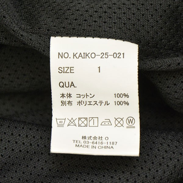 KAIKO(カイコー) CLOUD PARKA ジップパーカー スウェット KAIKO-25-021