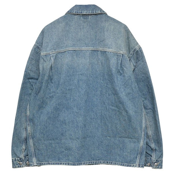 DIESEL D-STACK-U Utility-style denim jacket デニムカバーオール デニムジャケット A19260 068SK 古着・中古-2枚目のアイテム画像