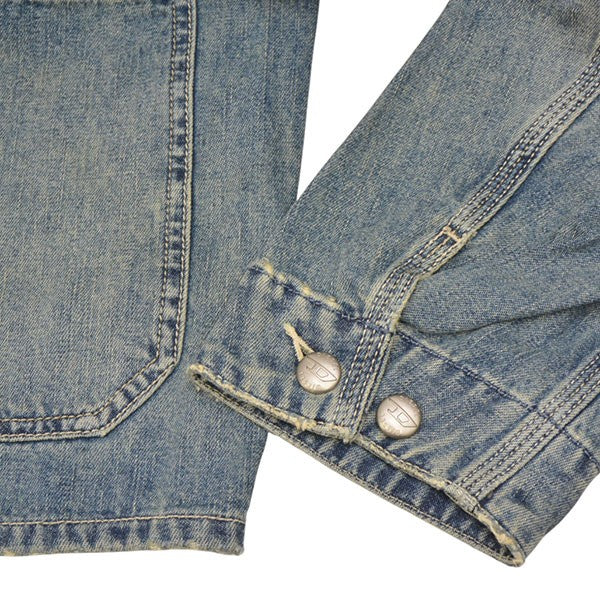 DIESEL D-STACK-U Utility-style denim jacket デニムカバーオール デニムジャケット A19260 068SK 古着・中古-5枚目のアイテム画像
