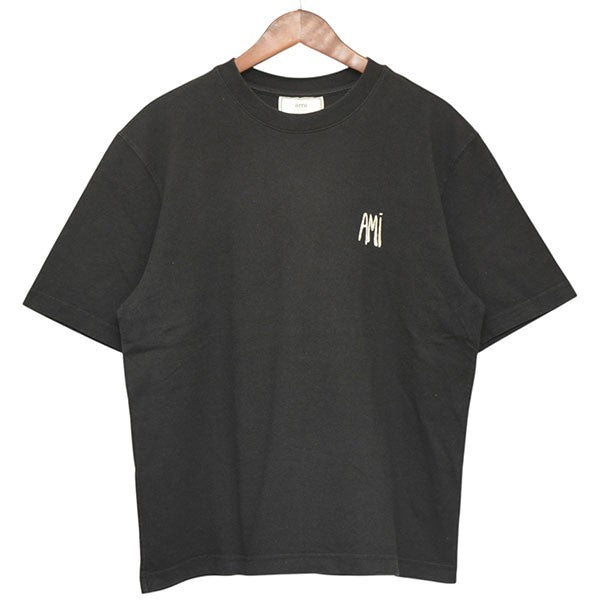ami alexandre mattiussi Logo Embroidery T-shirt ロゴ刺繍Tシャツ 古着・中古-1枚目のアイテム画像