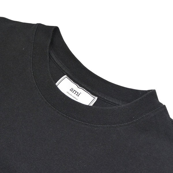 ami alexandre mattiussi Logo Embroidery T-shirt ロゴ刺繍Tシャツ 古着・中古-3枚目のアイテム画像