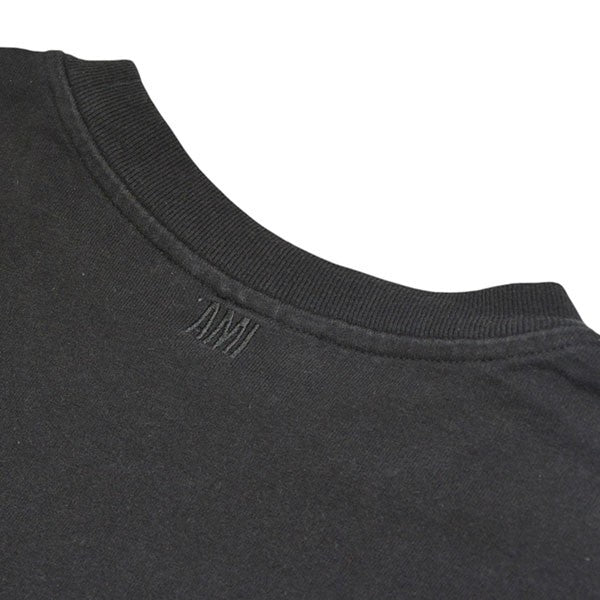 ami alexandre mattiussi Logo Embroidery T-shirt ロゴ刺繍Tシャツ 古着・中古-4枚目のアイテム画像