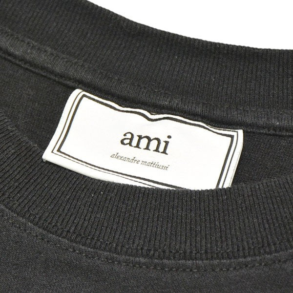 ami alexandre mattiussi Logo Embroidery T-shirt ロゴ刺繍Tシャツ 古着・中古-5枚目のアイテム画像