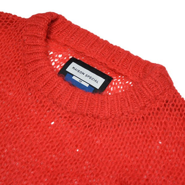 2024AW　Prime-Over Sheer Mohair Wool Knit Pullover　モヘヤニット　セーター　11242361206