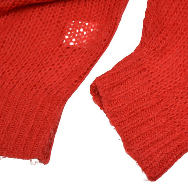 2024AW　Prime-Over Sheer Mohair Wool Knit Pullover　モヘヤニット　セーター　11242361206