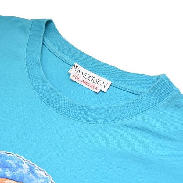J．W．ANDERSON OVERSIZED PRINTED RUGBY FACE TEE ラグビーフェイスオーバーサイズTシャツ JT0069PG0459800 古着・中古-3枚目のアイテム画像