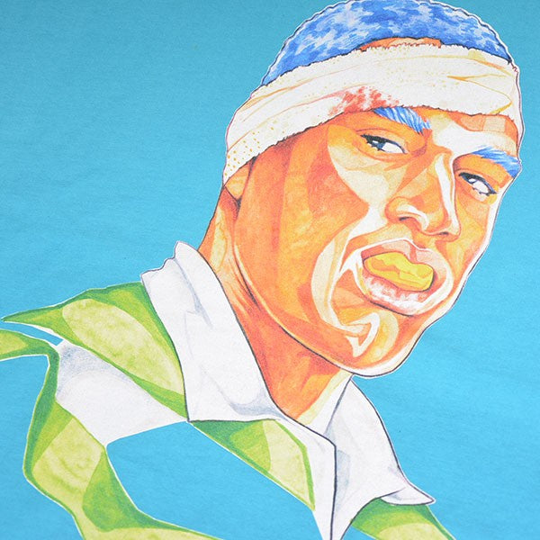 J．W．ANDERSON OVERSIZED PRINTED RUGBY FACE TEE ラグビーフェイスオーバーサイズTシャツ JT0069PG0459800 古着・中古-4枚目のアイテム画像