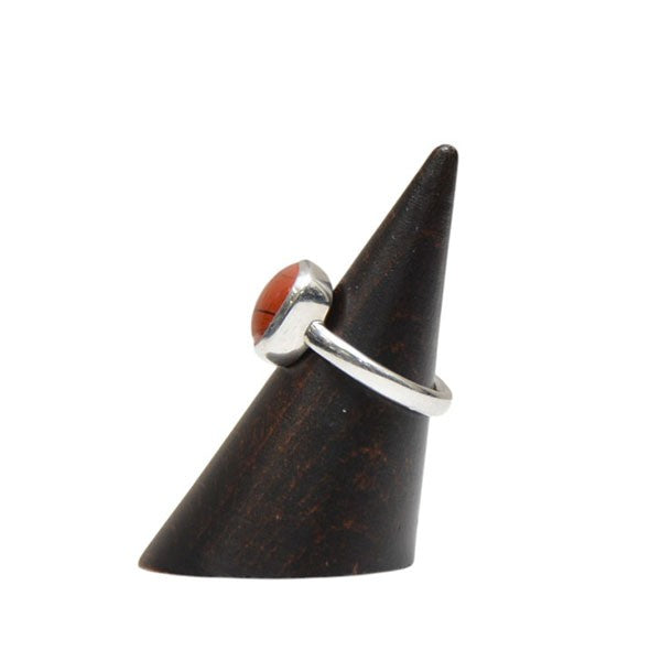 PRK SQ RED JASPER STN RING　スクエアストーンリング　指輪　1882-699-0746-0711
