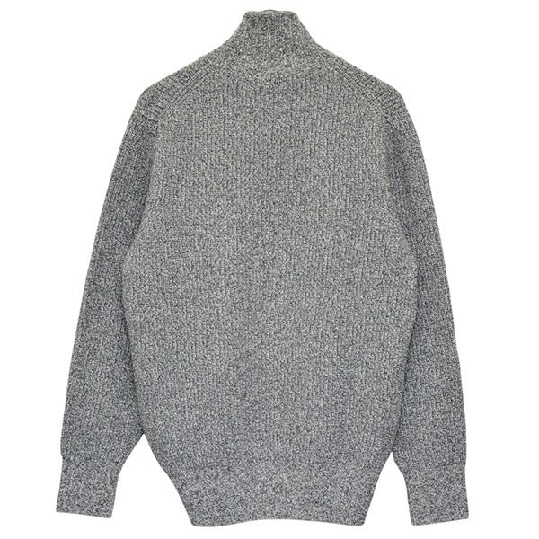 BRILEY　ドライバーズニット　カシミヤ×メリノウールジップアップジャケット　ブルゾン　セーター